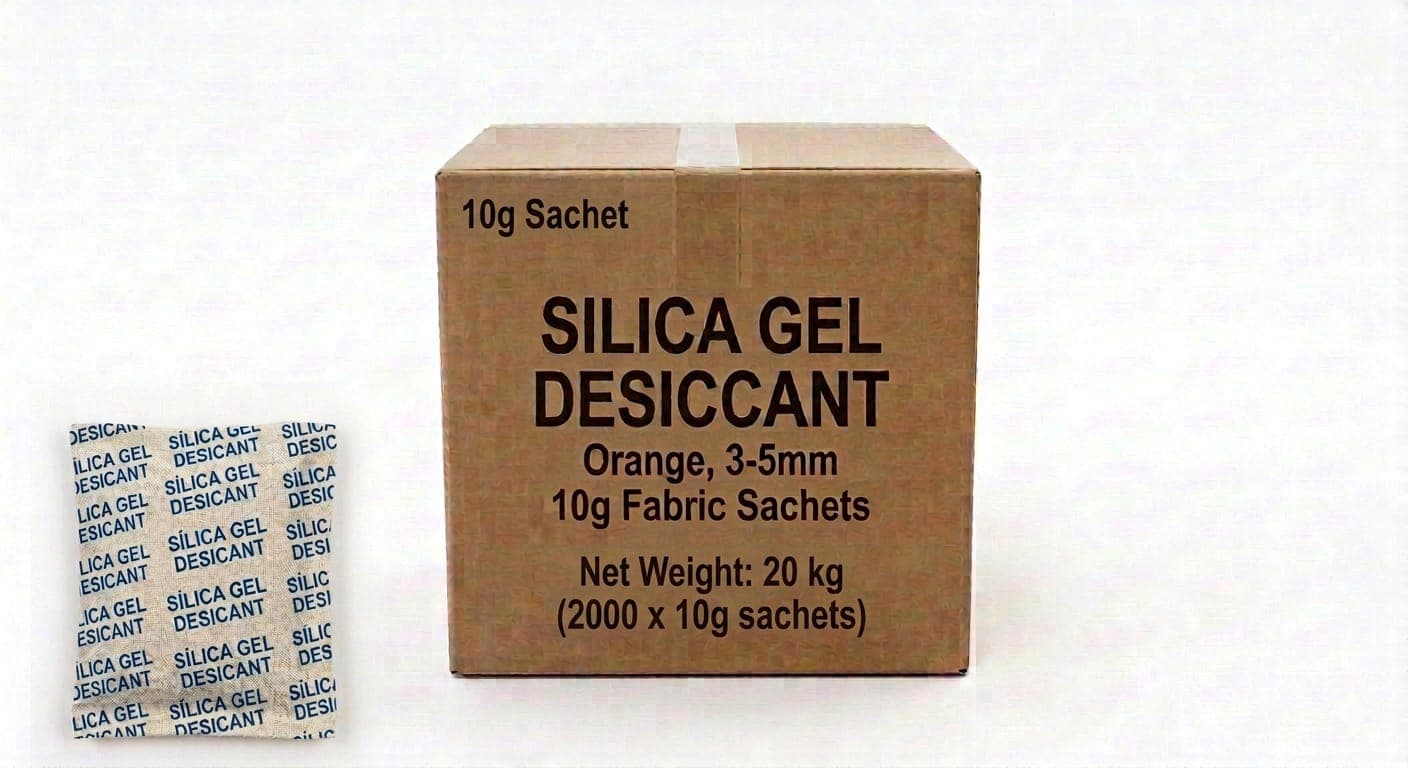 Imagen de Silica Gel Naranja en Sachets